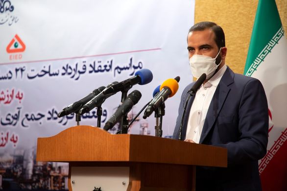 قرارداد ساخت تجهیزات و جمع‌آوری گازهای همراه نفت با شرکت‌های ایرانی امضا ‌شد