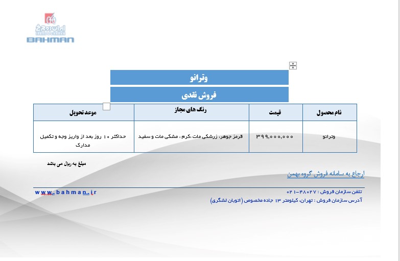 شرایط فروش اینترنتی محصولات ایران دوچرخ اعلام شد