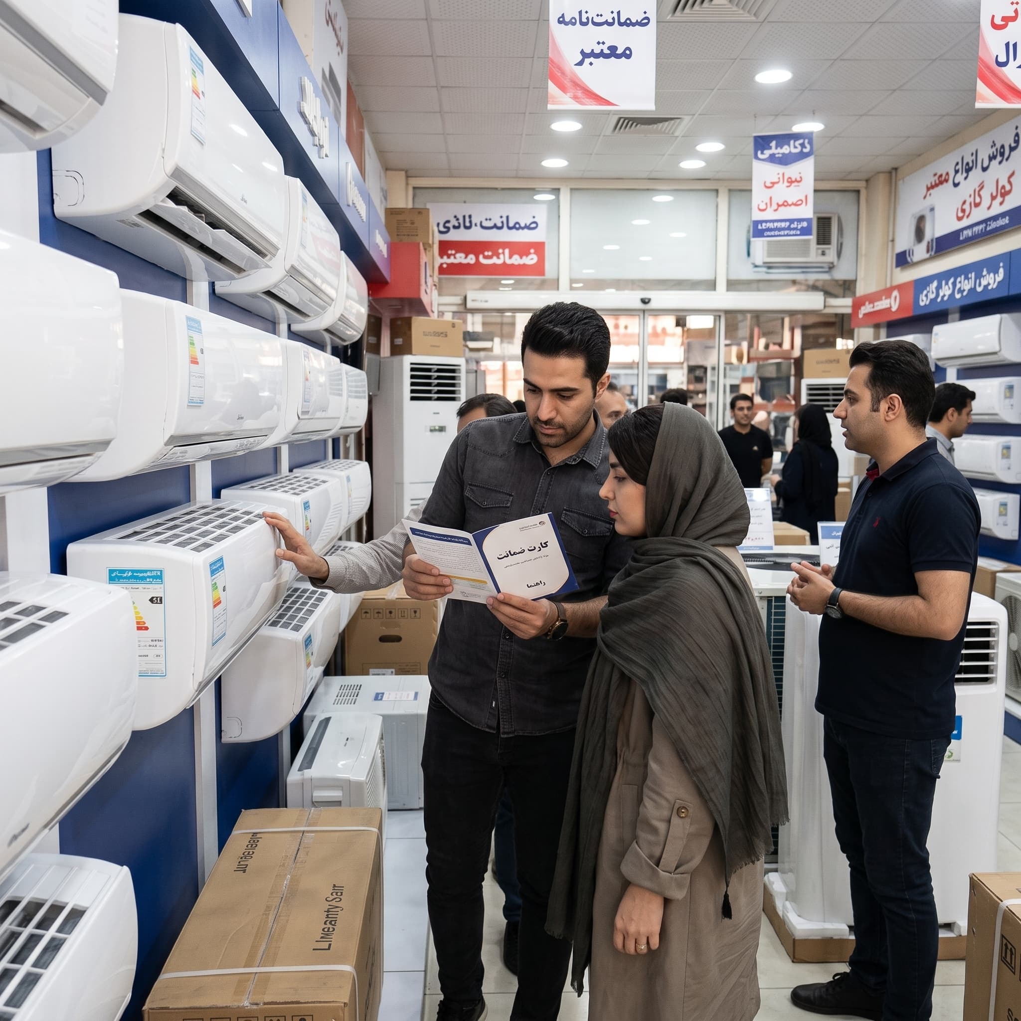 کولر گازی دیواری یا ایستاده